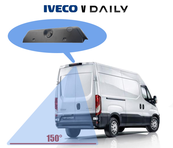 პარკირების კამერა უკანა სამუხრუჭე შუქზე IVECO DAILY 2014 წელი