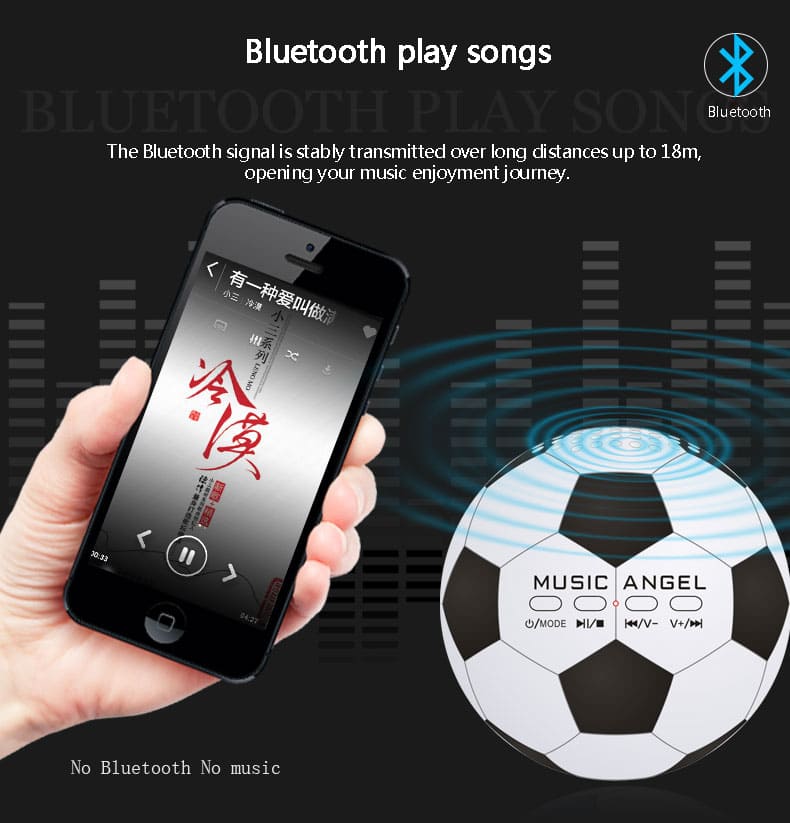 Bluetooth მინი სპიკერი კომპიუტერისთვის ან მობილური ტელეფონისთვის