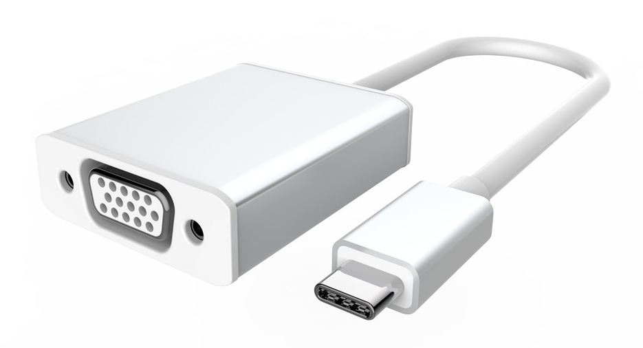 hub USB-c vga-ით