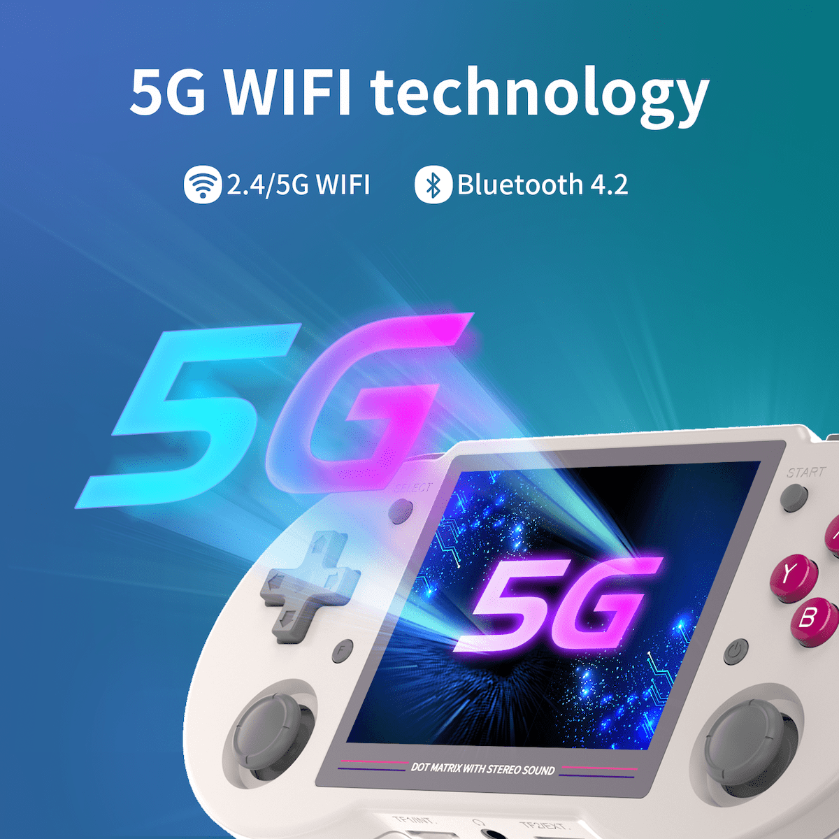 სათამაშო კონსოლი wifi 5g ხელის ბავშვებისთვის ჯიბეში